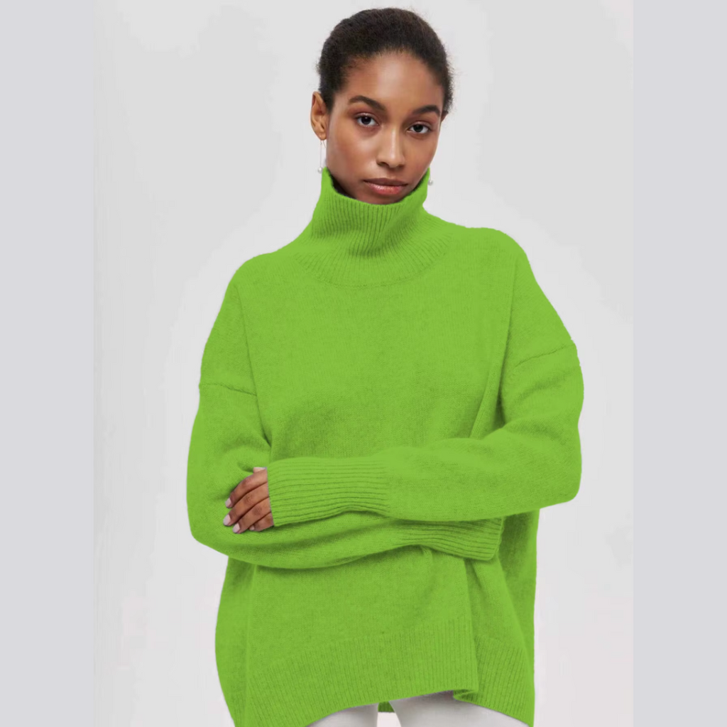 Sofia™ | Lun højhalset sweater