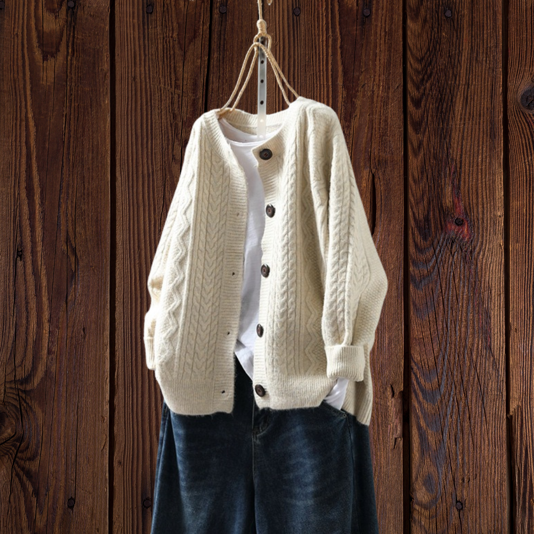 Sofia™ | Tidløs Strikcardigan