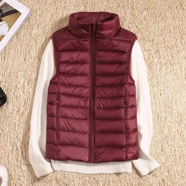 Sofia™ | Stilfuld Dame Puffer Vest