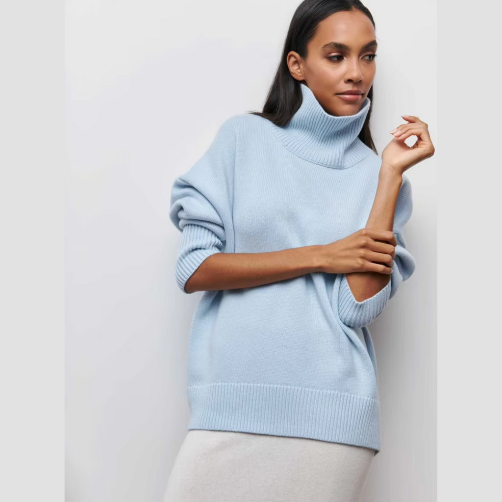 Sofia™ | Lun højhalset sweater