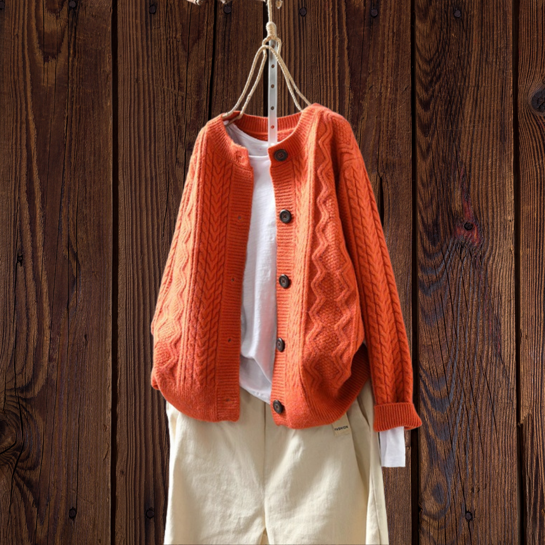 Sofia™ | Tidløs Strikcardigan