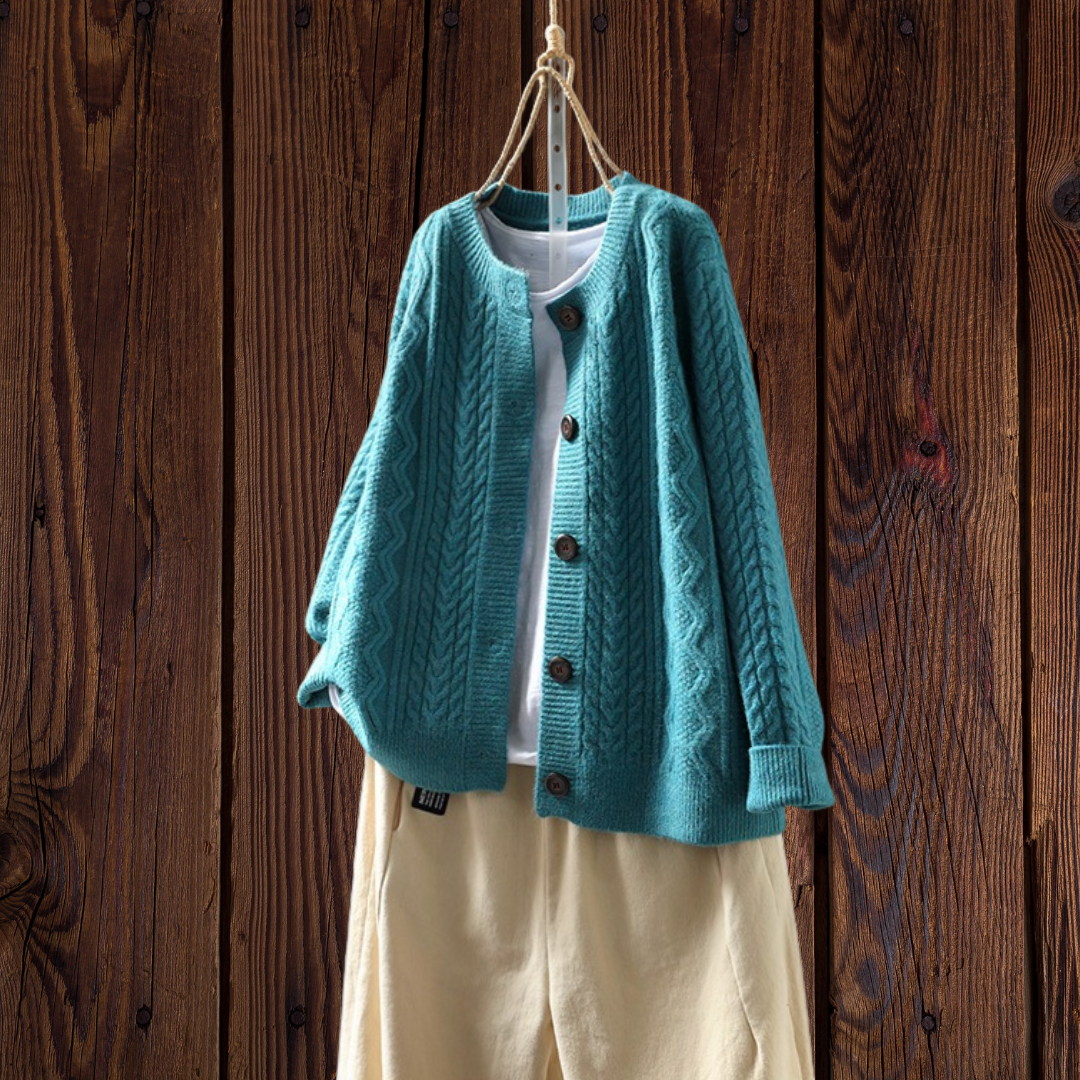 Sofia™ | Tidløs Strikcardigan