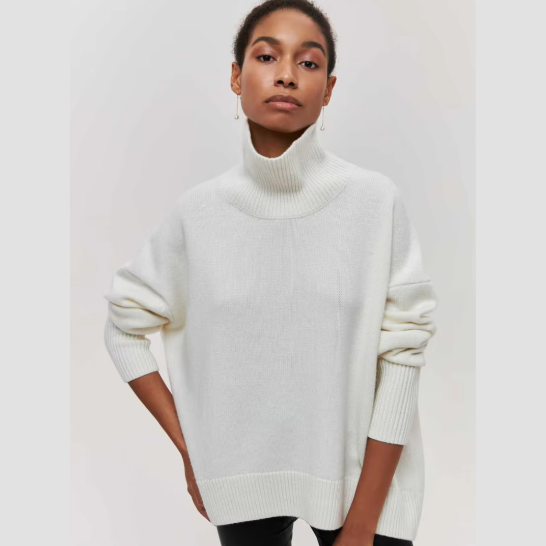 Sofia™ | Lun højhalset sweater
