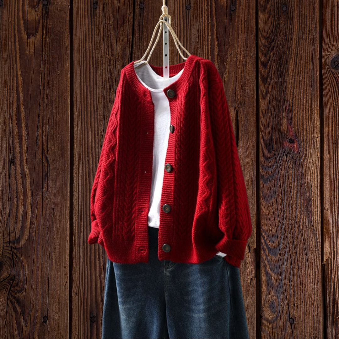 Sofia™ | Tidløs Strikcardigan