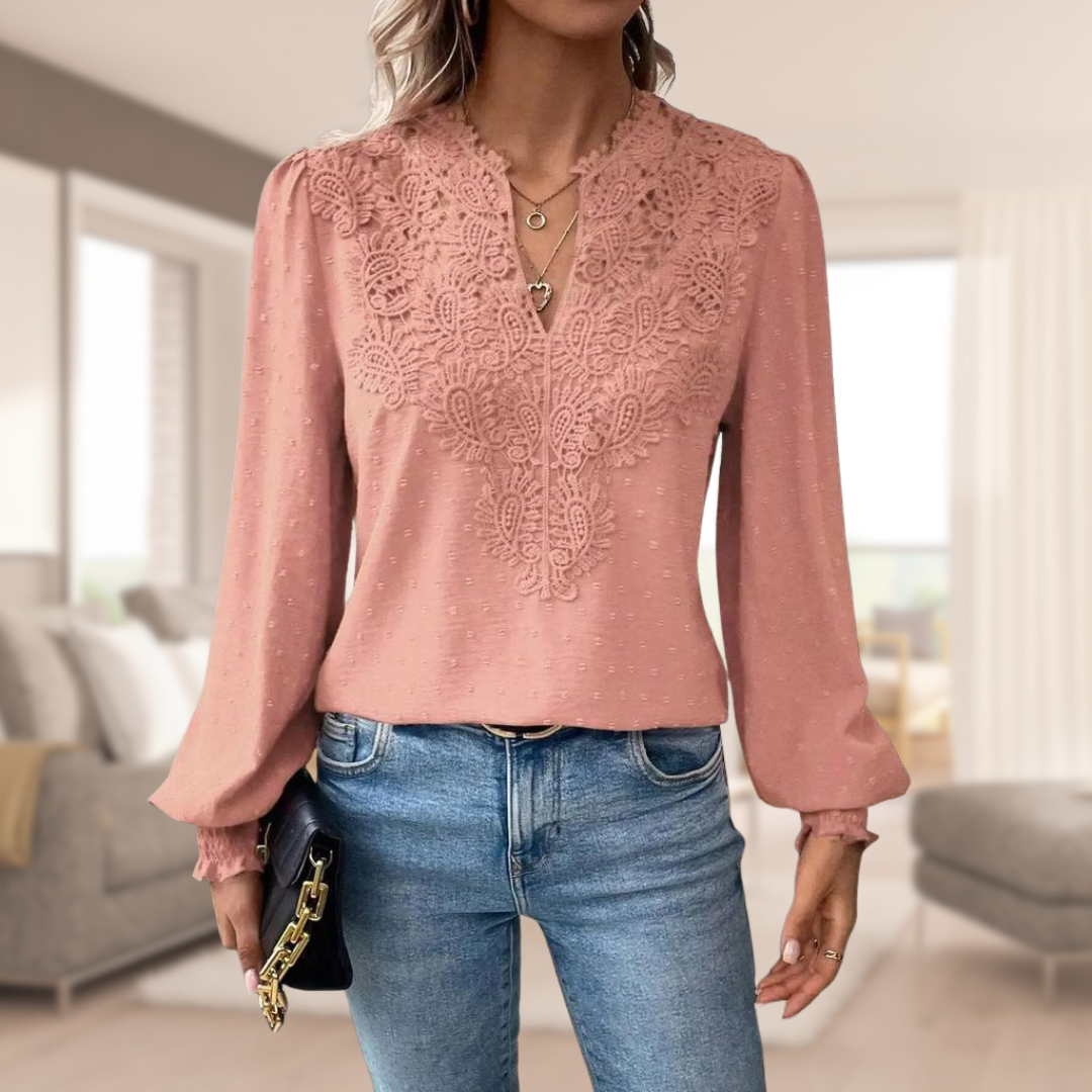 Sofia™ | Elegant damebluse med løse ærmer