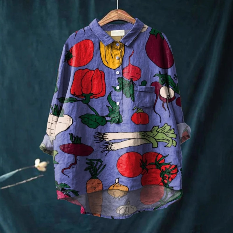 Sofia™ | Stilfuld kunstbluse – føl dig elegant og uimodståelig