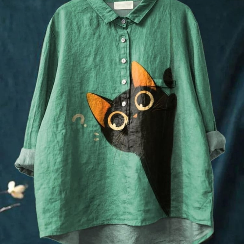 Sofia™ | Stilfuld kunstbluse – føl dig elegant og uimodståelig