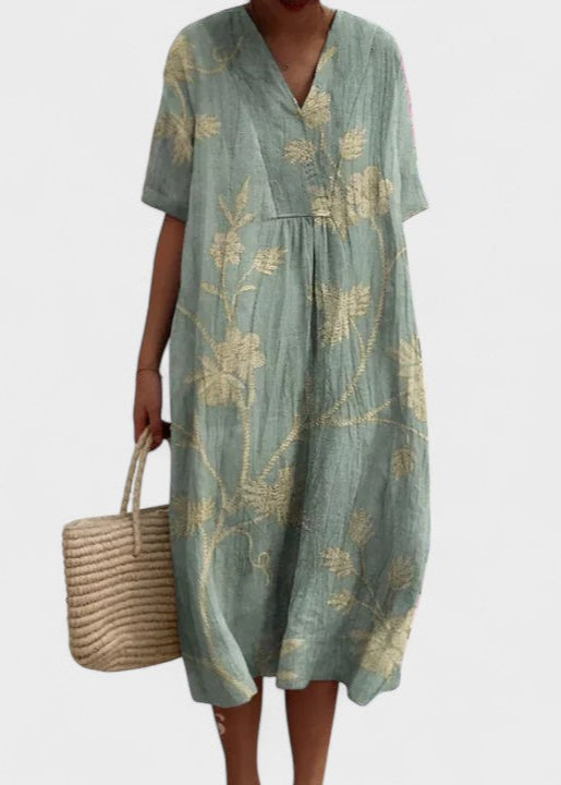 Sofia | Mønstret Sommerkjole