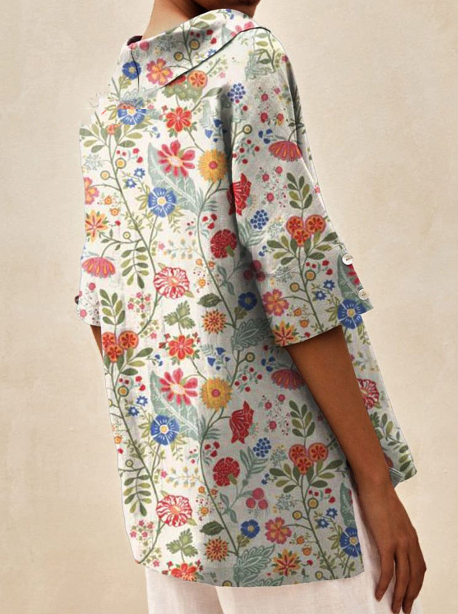 Sofia™ | Elegant top med V-udskæring