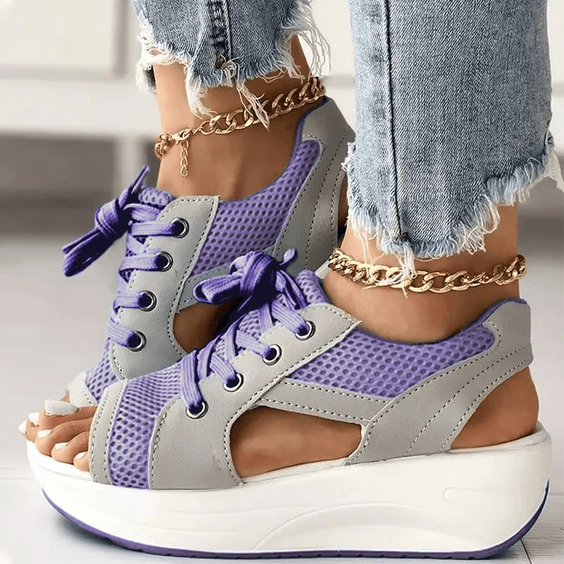 Sofia™ | Stilfulde Platform Sneakers