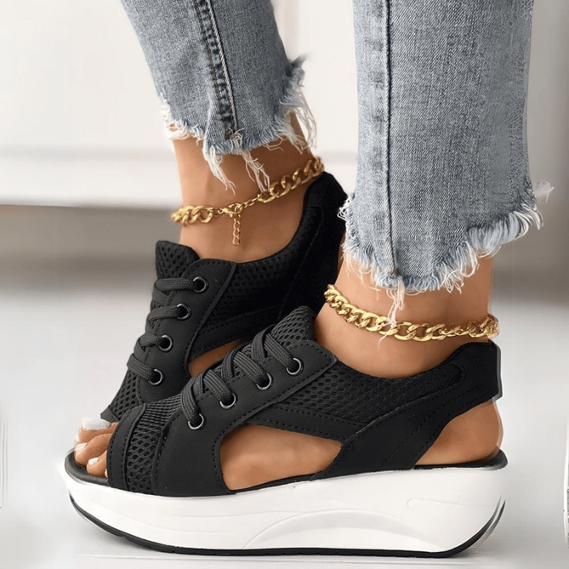 Sofia™ | Stilfulde Platform Sneakers