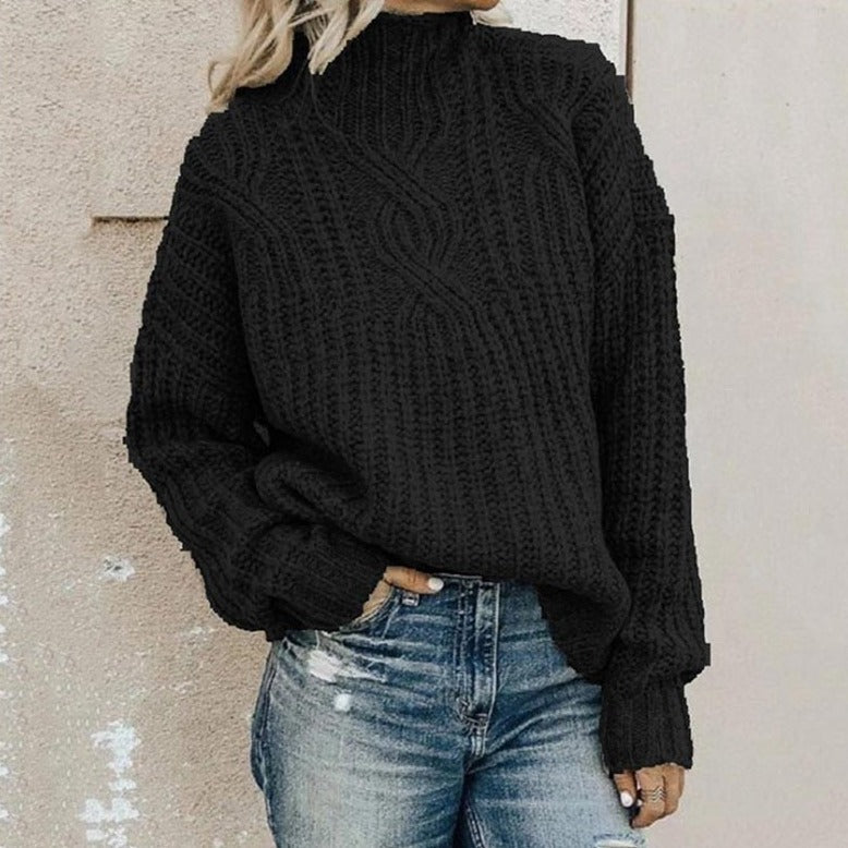 Sofia™ | Stilfuld Og Behagelig Kabelstrikket Sweater