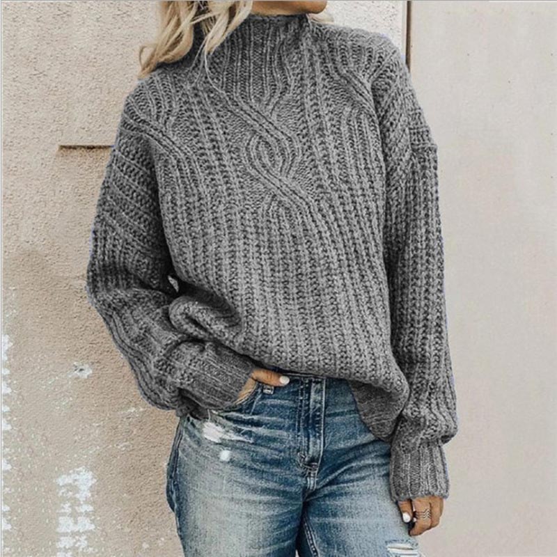 Sofia™ | Stilfuld Og Behagelig Kabelstrikket Sweater