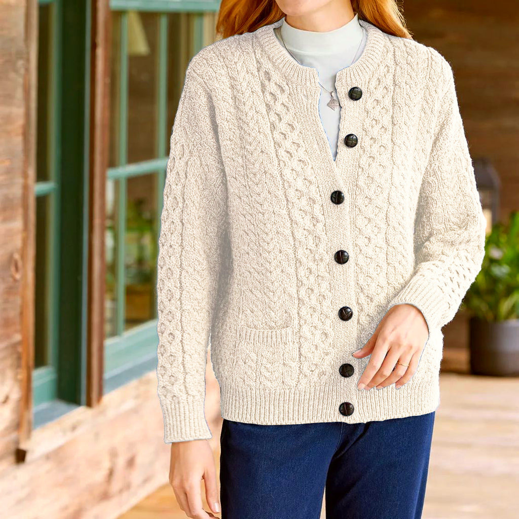 Sofia™ | Langærmet Casual Cardigan