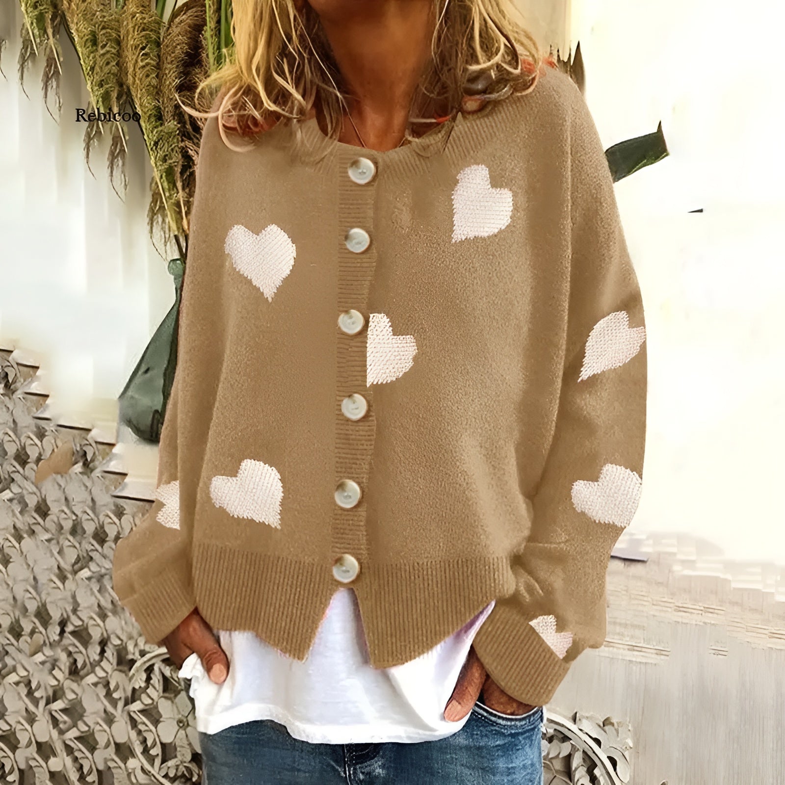 Sofia™ | Hjerte-sweater