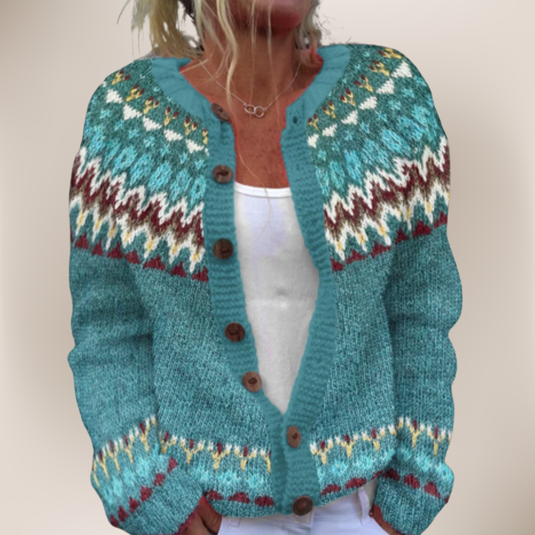 Sofia™ | Tidløs Strikcardigan med Komfort