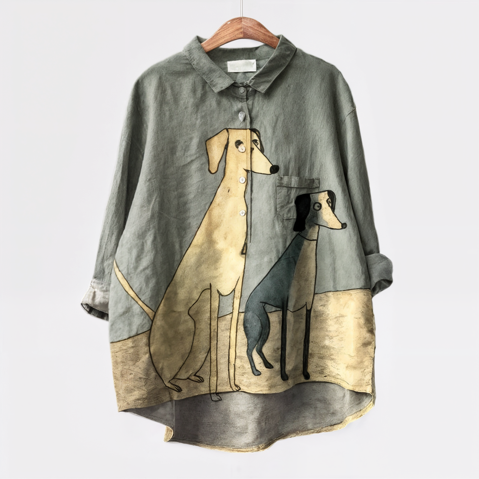 Sofia™ | Glad Bomuldsbluse