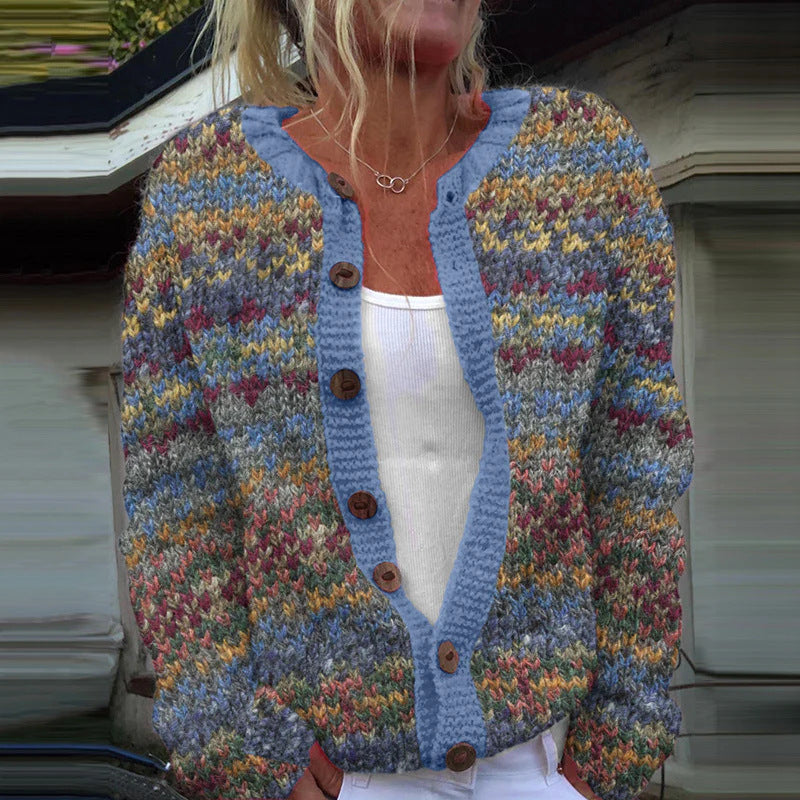 Sofia™ | Let cardigan med legende print